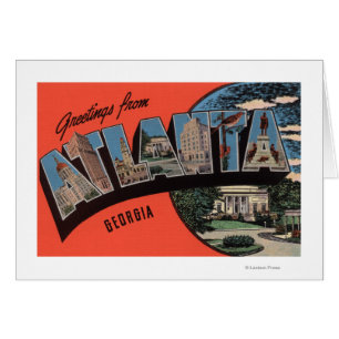 Atlanta, Georgia - Escenas de letras grandes