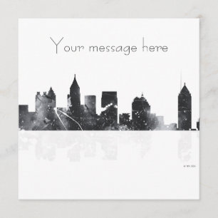 ATLANTA GEORGIA SKYLINE - Invitaciones