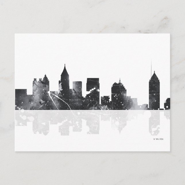 ATLANTA GEORGIA SKYLINE - Postales (Anverso)