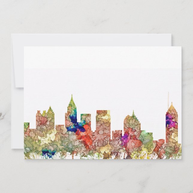 Atlanta Georgia Skyline SG-Faded Glory (Anverso)