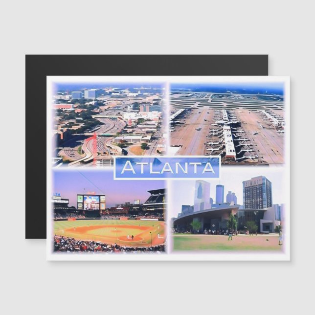 Atlanta - Mosaic - Usa - (Anverso/Reverso)