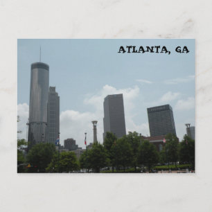 Atlanta, tarjeta postal GA
