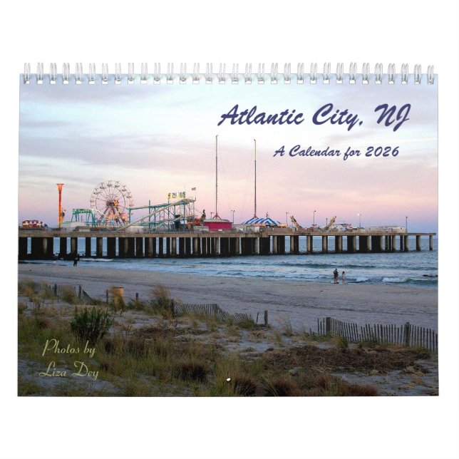 Atlantic City, NJ - Un calendario para 2026 (Tapa)