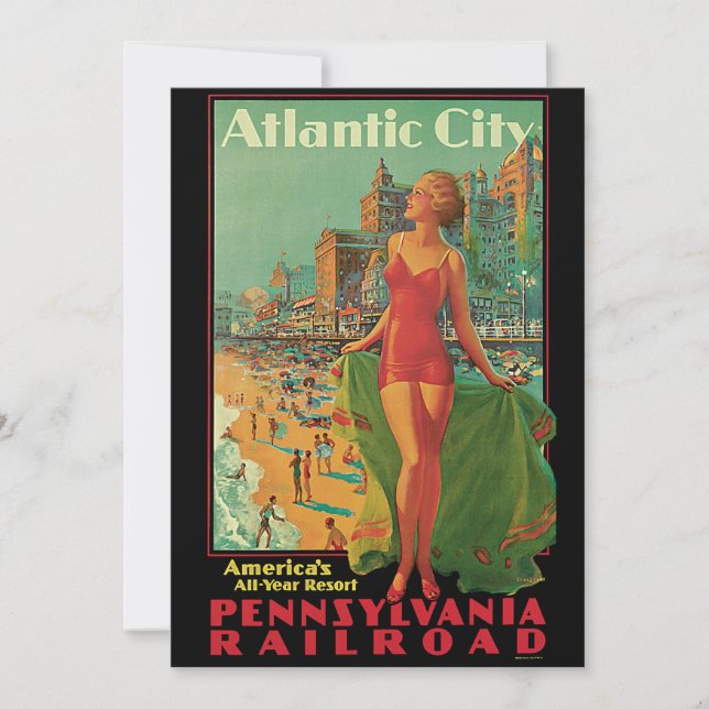 Atlantic City Resort, Ferrocarril de Pennsylvania (Anverso)