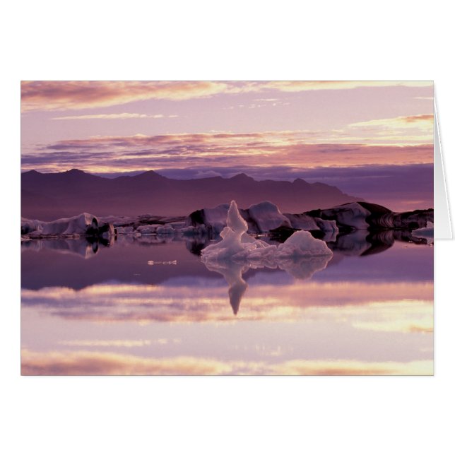 Atlántico Norte, Islandia, Breioamerkurjokull (Anverso (Horizontal))