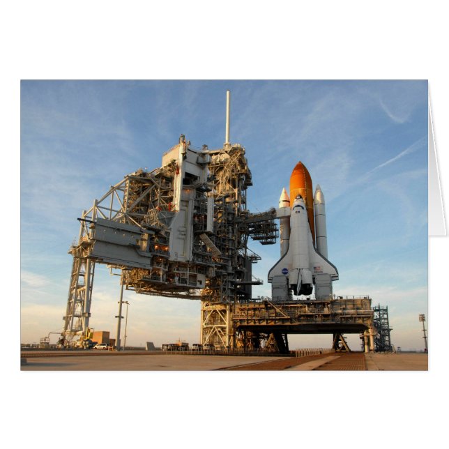Atlantis (STS-122) - panel de lanzamiento (Anverso (Horizontal))