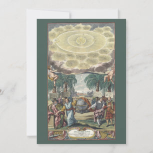 Atlas Coelestis de Doppelmaier, Astronomía Vintage
