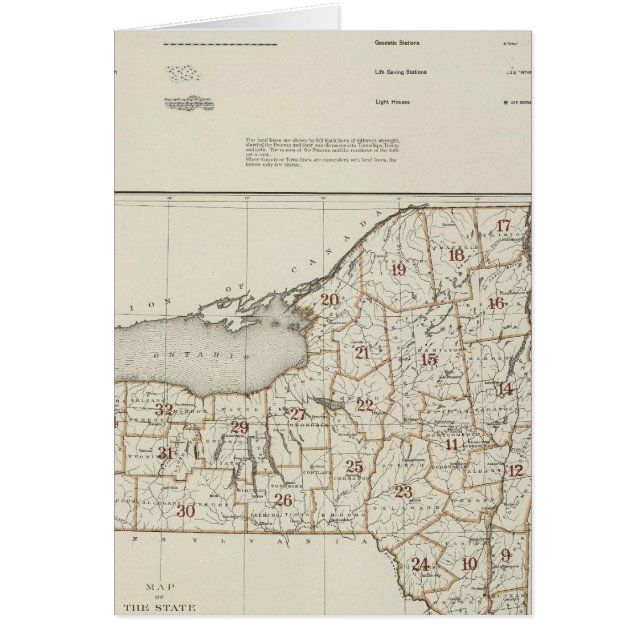Atlas del estado de Nueva York (Frente)