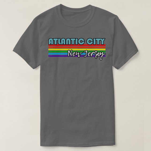 Atlc City New Jersey Pride Atlc City LGBT Gift LG (Diseño del anverso)