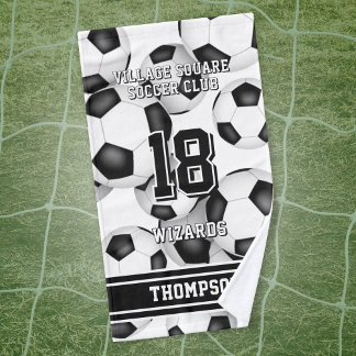 Atleta de fútbol personalizado y nombre del equipo