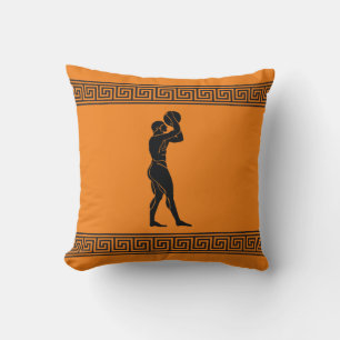 Atleta griego - Cojín decorativo de baloncesto