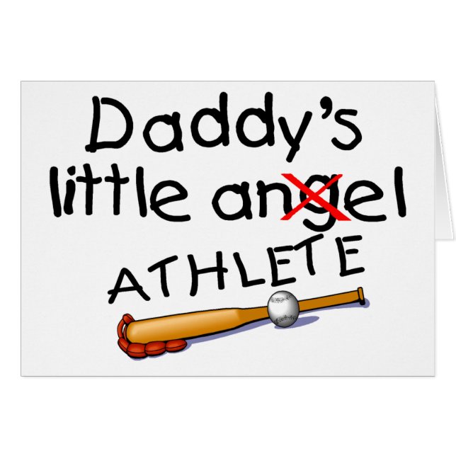 Atleta Pequeño de Papá (Anverso (Horizontal))