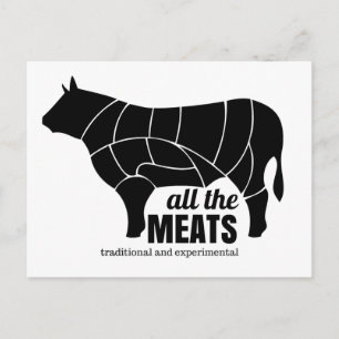 ATM - Tarjeta postal Beefy Badness