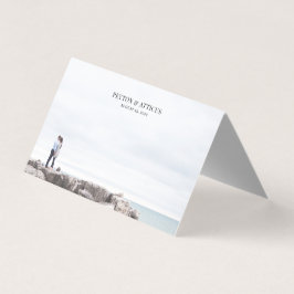 Atmósfera Foto Espacio en blanco - Tarjeta de luga