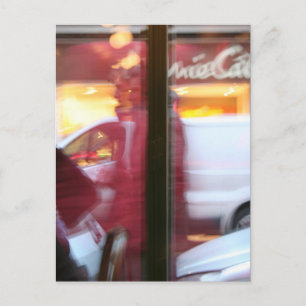 Atmósfera parisina en movimiento postal