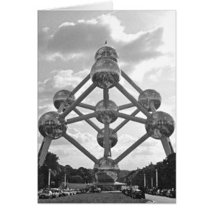 Atomium - feria de 1958 mundos - Bruselas, Bélgica