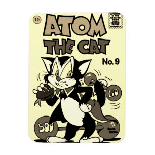 ÁTOMO del imán flexible del gato