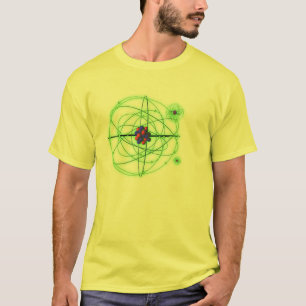 Átomos en una camiseta