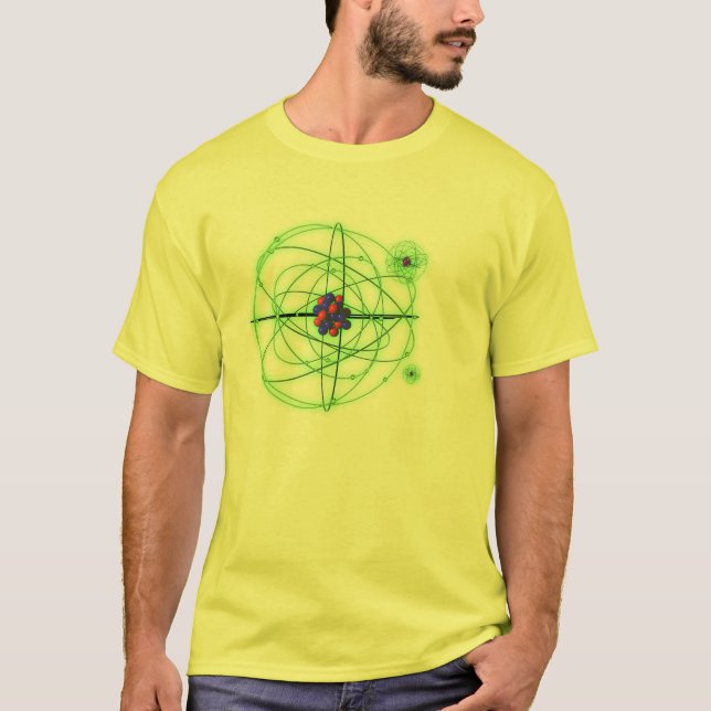 Átomos en una camiseta (Anverso)