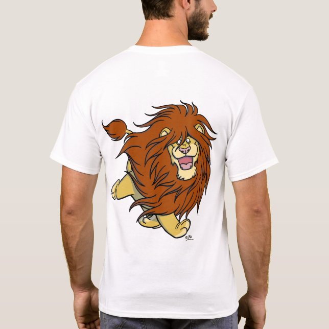 Atracción de Mane: Cabello en camiseta de movimien (Reverso)