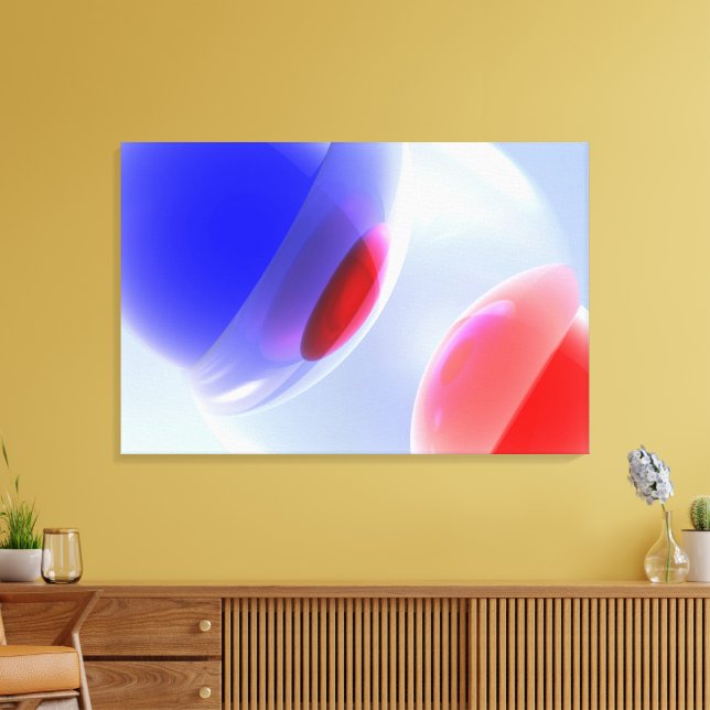 Atracción plástica abstracta - Arte digital (Insitu (Sala de estar))
