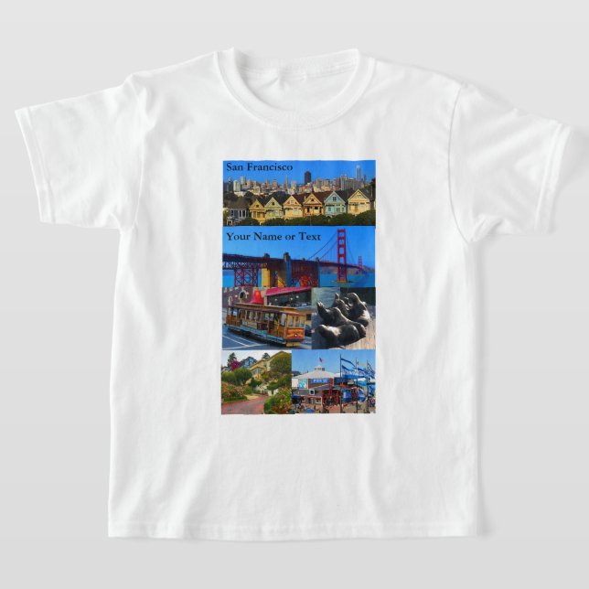 Atracciones de San Francisco #3 camiseta (Distribución)