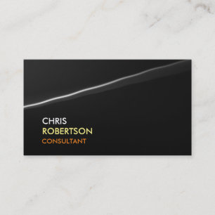 Atractiva tarjeta de visita Gris Black Moderne