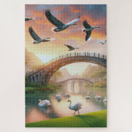 Atractivo del rompecabezas del puente Grace