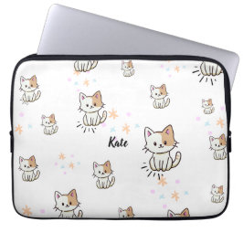 ¡Atractivo Funda de Gadget del Patrón Kitty Person