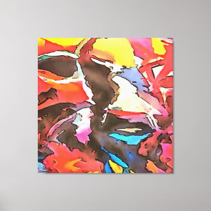 Atractivo resumen de vaca arte de contorno negro