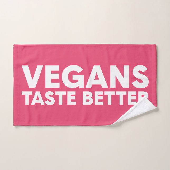 Atractivo Vegano (Toalla de mano)