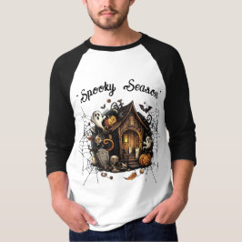 Atrapada Casa Tocante Camiseta 👻 🎃