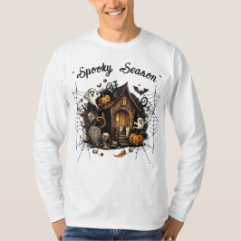 Atrapada Casa Tocante Camiseta 👻 🎃