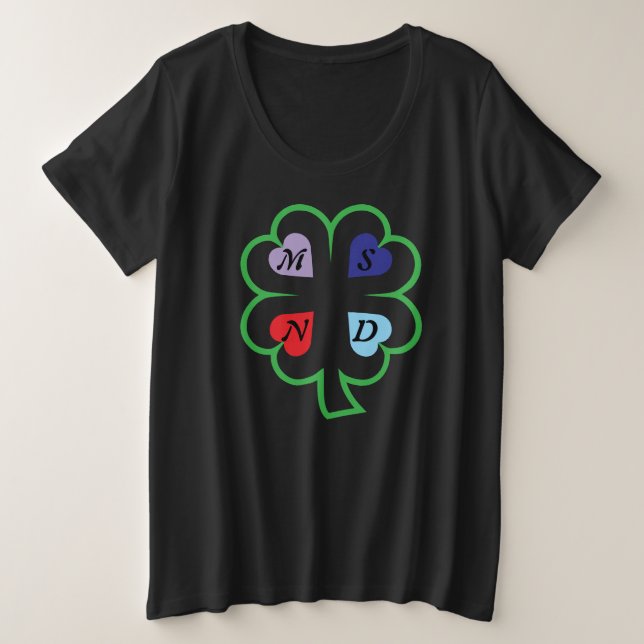 Atrapado con corazones T-Shirt (Anverso del diseño)