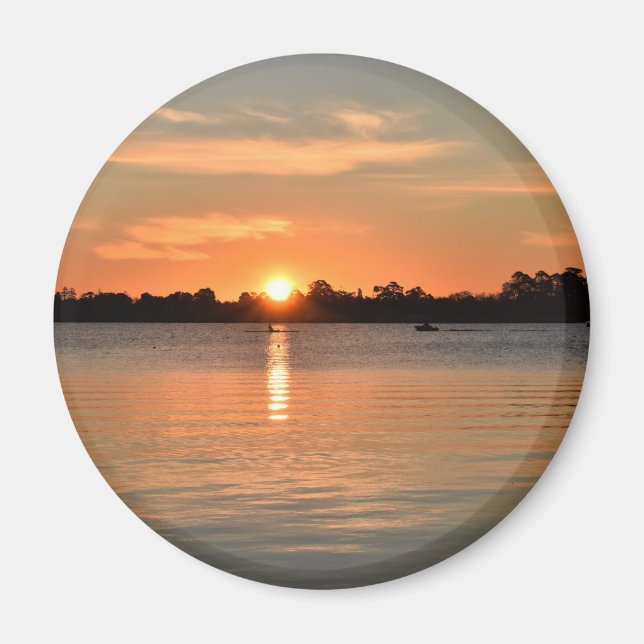 Atrapado en el imán de la puesta del sol (Frente)