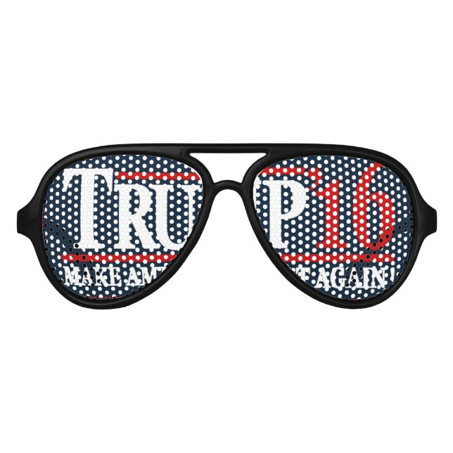 ¡Atrapándose para las gafas de sol de Trump! Trump (Anverso)