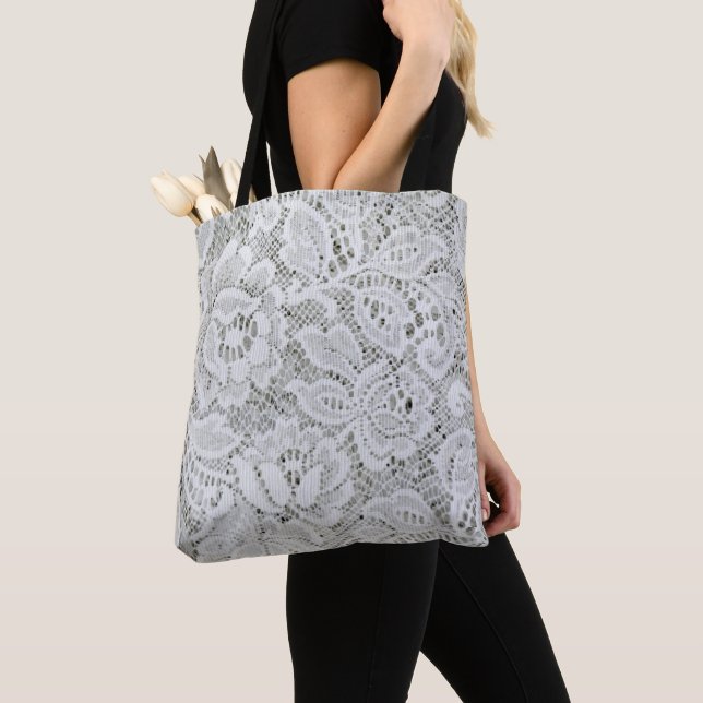 Atrapar Elegante Bolsa De La Tota De La Raza (Detalle)