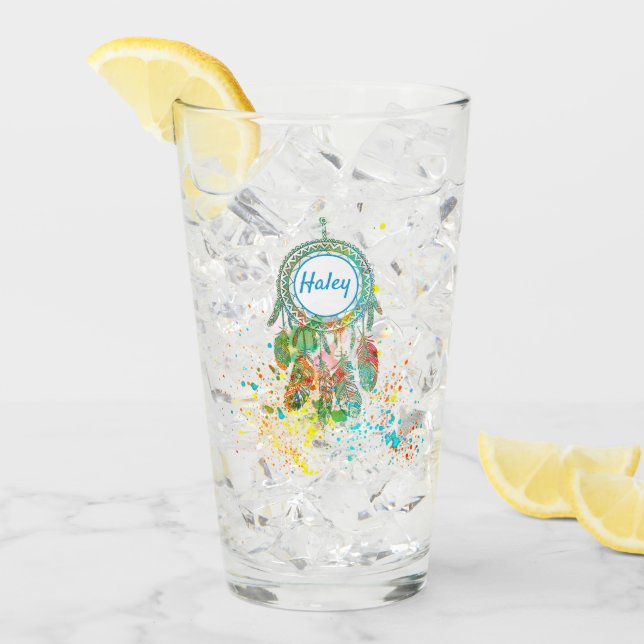 Atrapasueños salpicadura personalizado  (Anverso (hielo))