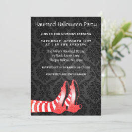 Atrapé la invitación de la fiesta de Brujas de Hal