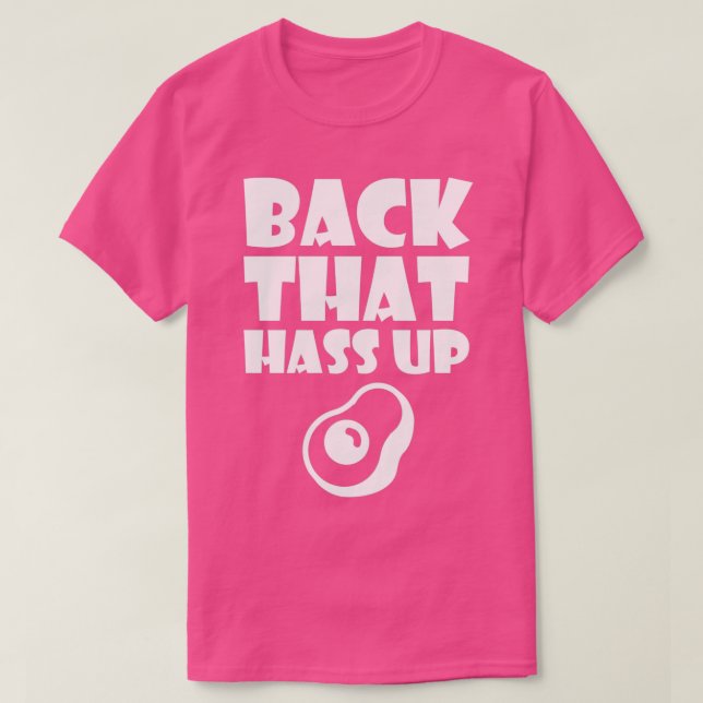 Atrás Que Ha Subido La Camisa De Aguacate (Diseño del anverso)