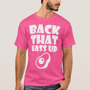 Atrás Que Ha Subido La Camisa De Aguacate