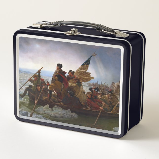 Atravesando el Delaware 1776: General George Washi (Anverso)