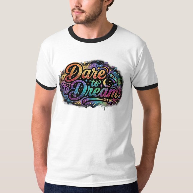 Atrévete a Soñar – Camiseta de Visión Inspiradora (Anverso)