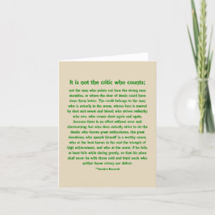 Atrevimiento grandemente - de Notecard