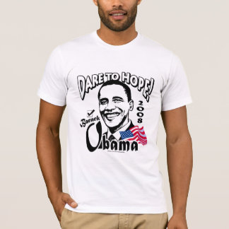 Atrevimiento para esperar la camisa de Obama 08