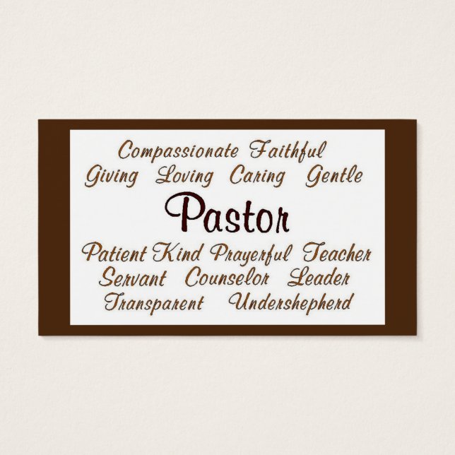 Atributos del Pastor (Atrás)