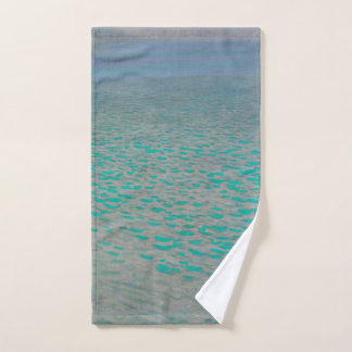 Attersee, pintura de paisajes costeros, Gustav Kli