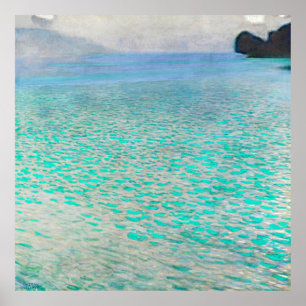 Attersee Serenidad – Arte Impresionista de Klimt