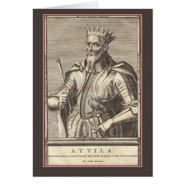 Attila, rey de los Huns, látigo de dios (Frente)
