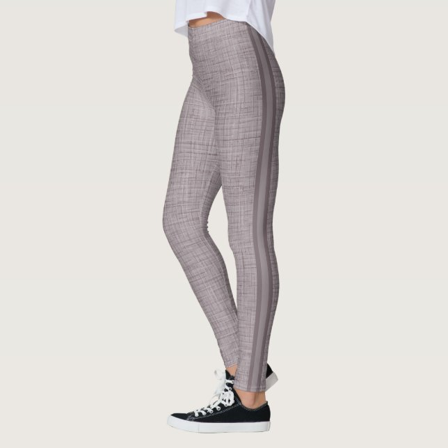 Attoni Just Rubor Linen Yoga Leggings (Izquierda)